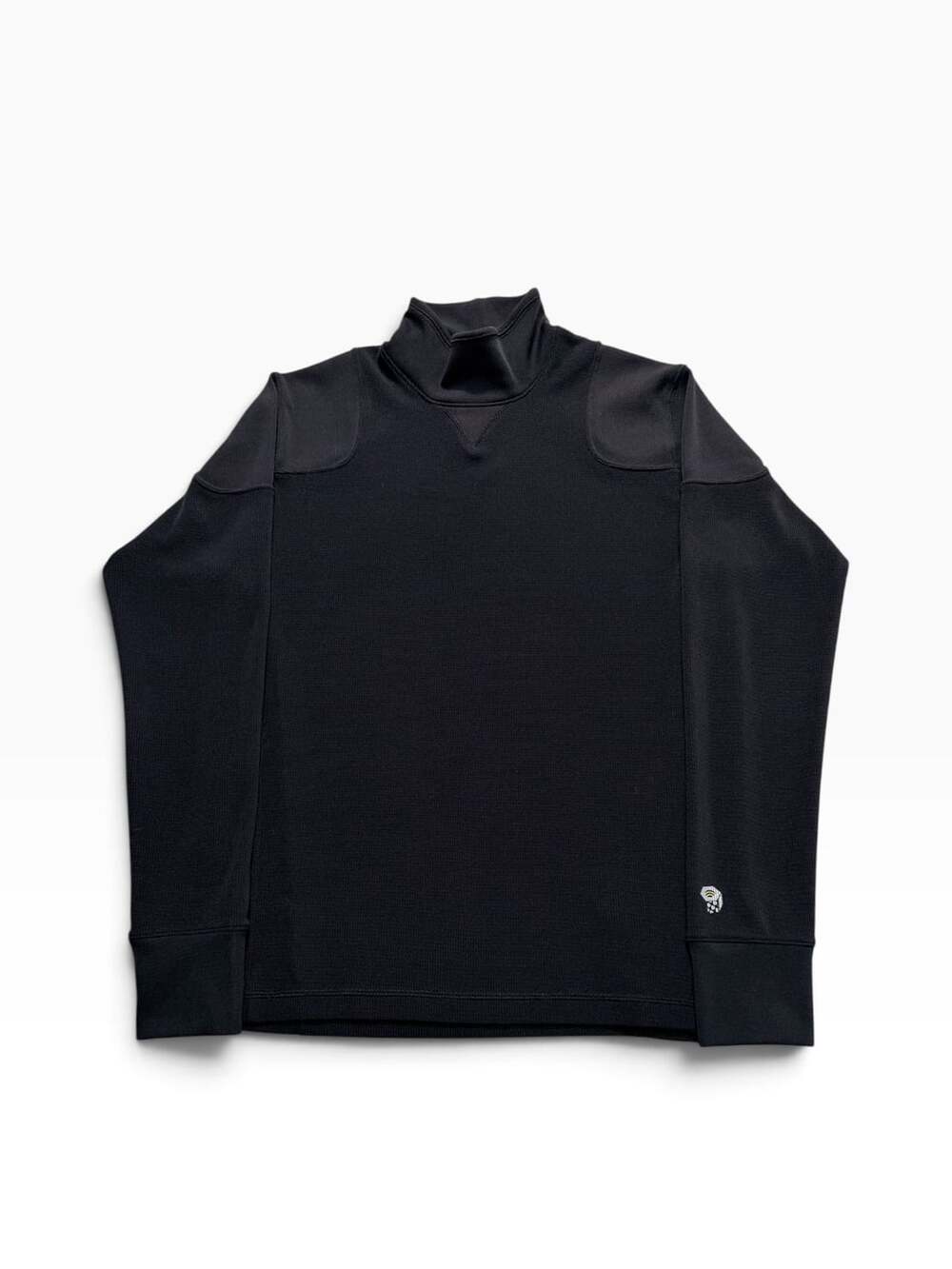 Mountain Hardwear Mock Neck Thermal Pullover Black
